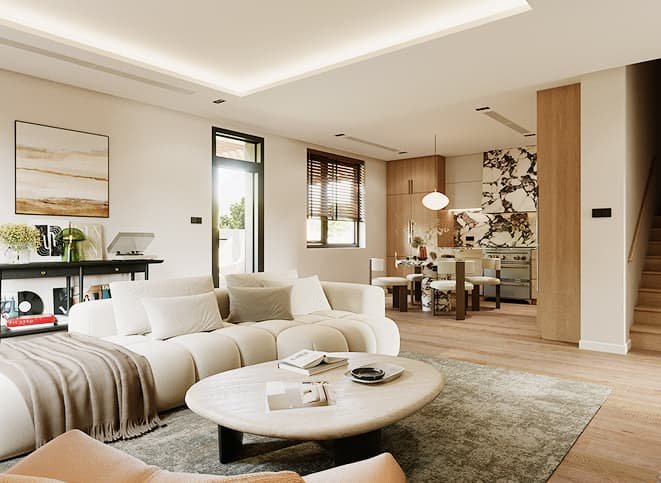 Luxury Modular Kitchen Layout