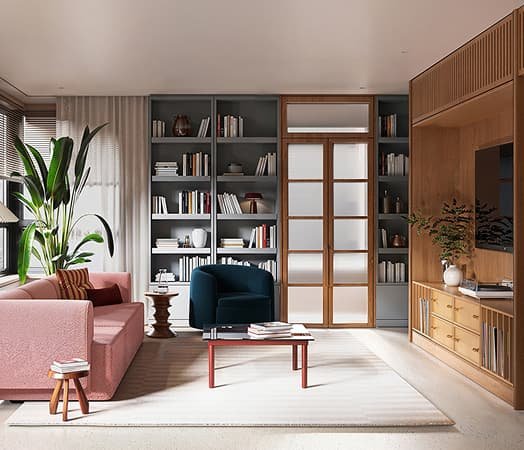 Warm Tones, Clear Geometry, Strong Storage Logic